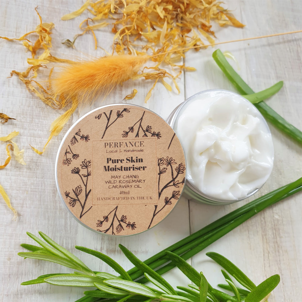 Pure Skin Face Moisturiser with May Chang and Wild Rosemary