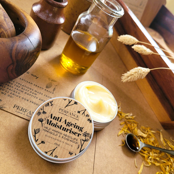 Anti Ageing Moisturiser with Myrrh Absolute, Calendula, Rosewood
