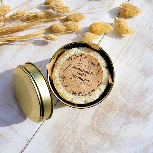 Natural Solid Shampoo Bar Matcha & May Chang