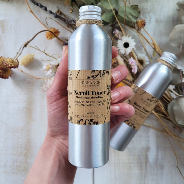 Neroli Face Toner Organic (Neroli Flower Water & Organic Witch Hazel)