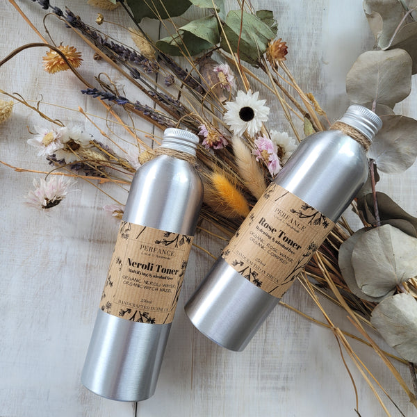 Rose Face Toner Organic Rose Flower Water & Comfrey