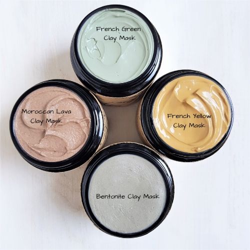 Yellow Clay Soothing Face Mask with Chamomile Flower Water, Comfrey and Ginger 40ml