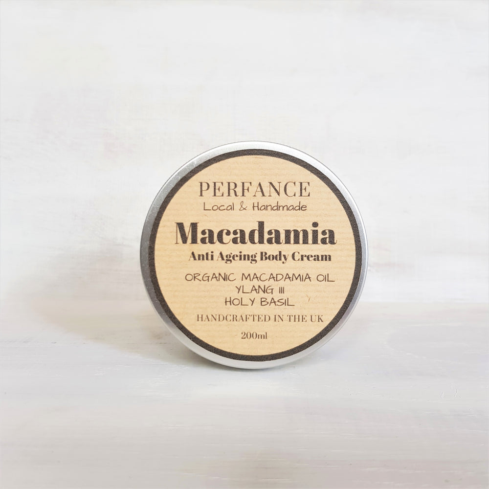 Macadamia Anti-Ageing Body Cream with Holy Basil and Ylang III